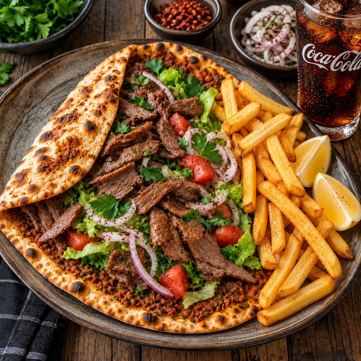MENU PIZZA TURCA