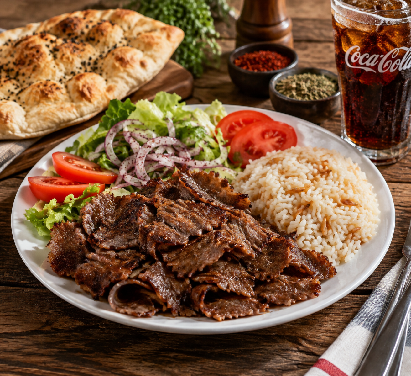 MENU PLATO CON ARROZ